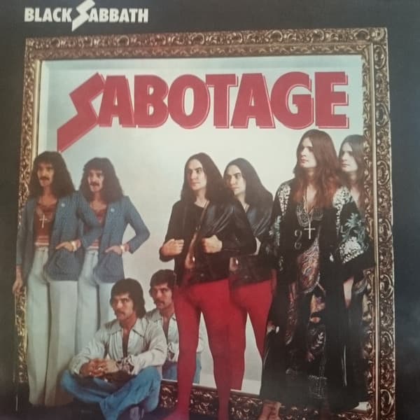 Black Sabbath – Sabotage vinyl cover art