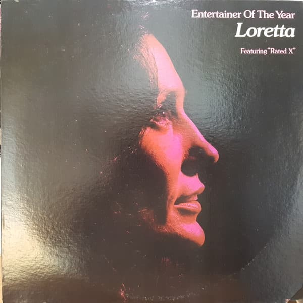 Loretta Lynn – Entertainer Of The Year - Loretta vinyl cover art
