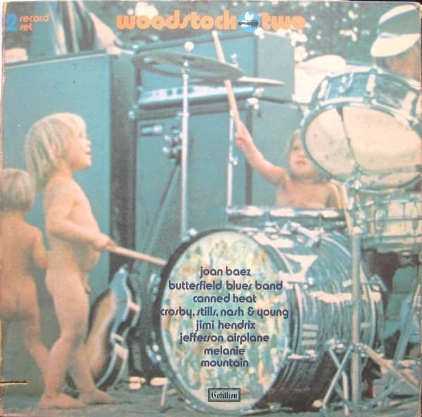 Various – Woodstock Two vinyl cover art