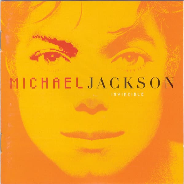 Michael Jackson – Invincible (Orange Artwork, 2001) vinyl cover art