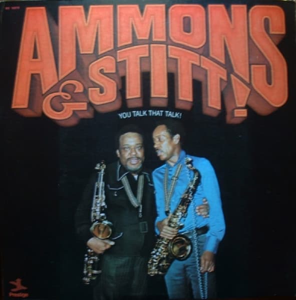 Sonny Stitt Gene Ammons – You Talk That Talk! vinyl cover art