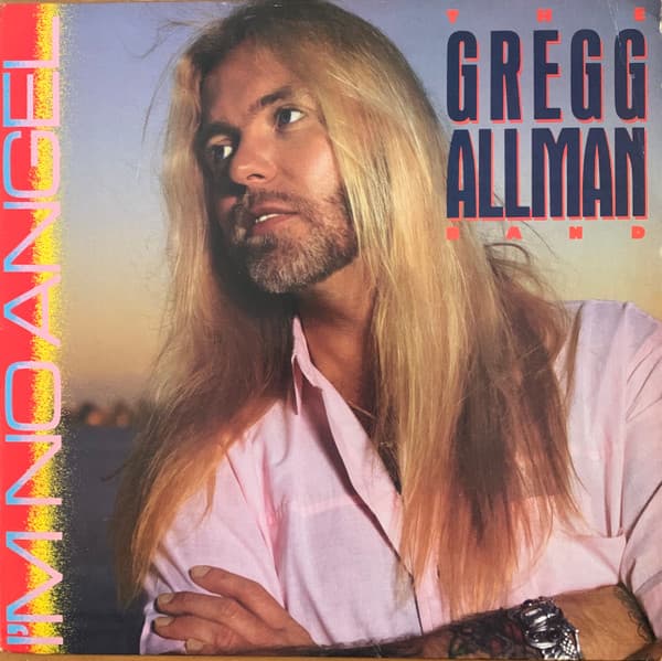 The Gregg Allman Band – I'M No Angel vinyl cover art