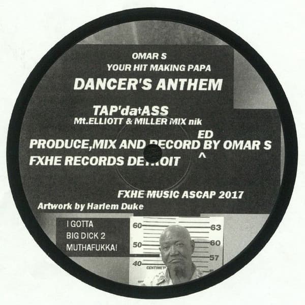 Omar-S – Deep House - Your Hit Making Papa vinyl cover art