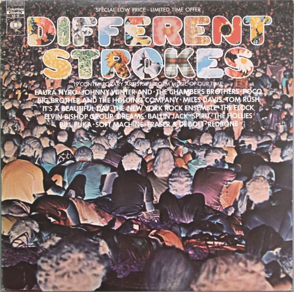 Geno Washington & His Ram Jam Band* / Geno Washington & The Ram Jam Band – Different Strokes vinyl cover art