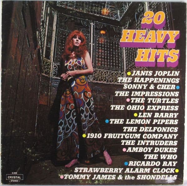 Various – 20 Heavy Hits vinyl cover art