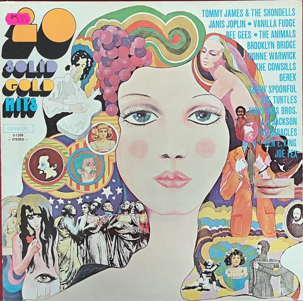 Various – 20 Solid Gold Hits vinyl cover art