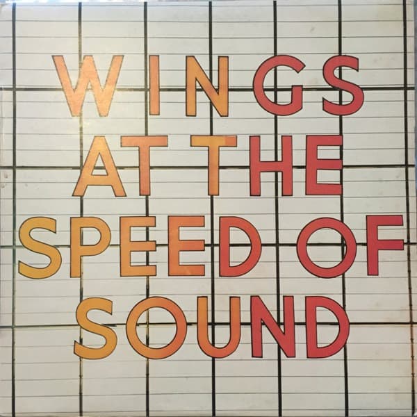 Wings (2) – Wings At The Speed Of Sound vinyl cover art
