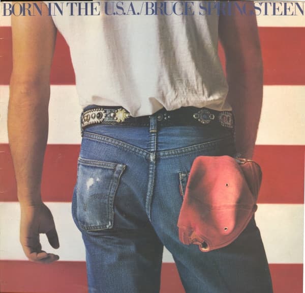 Bruce Springsteen – Born In The U.S.A. vinyl cover art