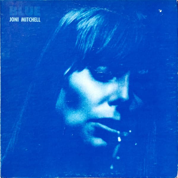 Joni Mitchell – Blue vinyl cover art