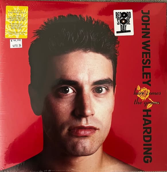John Wesley Harding – Here Comes The Groom vinyl cover art