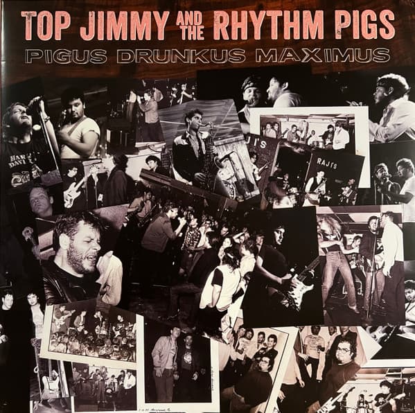 Top Jimmy & The Rhythm Pigs – Pigus Drunkus Maximus vinyl cover art