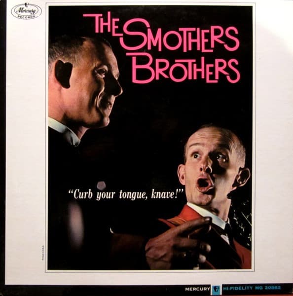 Smothers Brothers – Curb Your Tongue, Knave! vinyl cover art