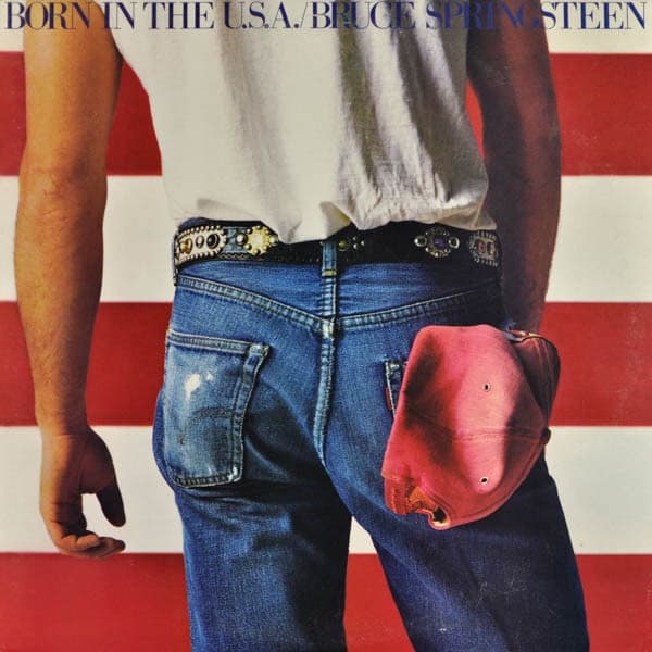 Bruce Springsteen – Born In The U.S.A. vinyl cover art