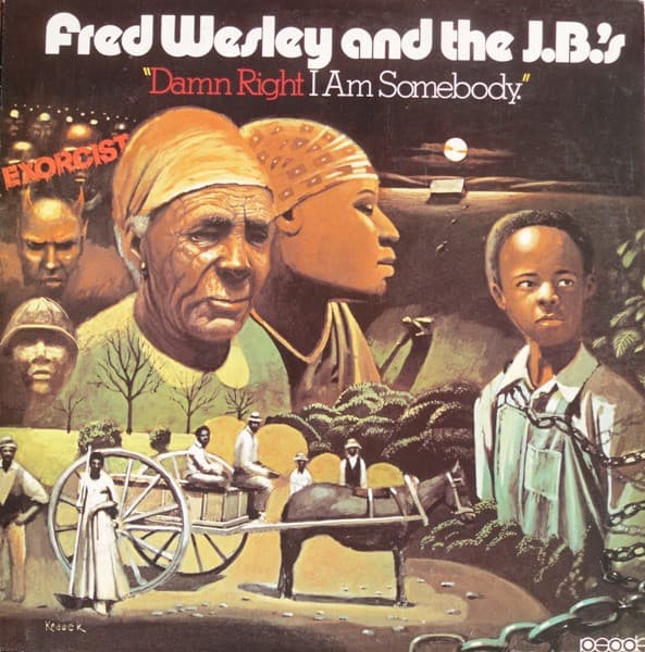 Fred Wesley & The Jb'S – Damn Right I Am Somebody vinyl cover art