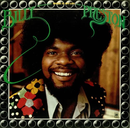 Billy Preston – Music Is My Life vinyl cover art