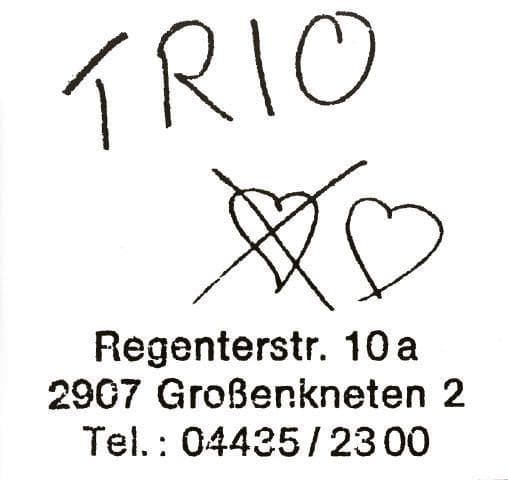 Trio – Trio vinyl cover art