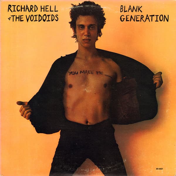 Richard Hell & The Voidoids – Blank Generation vinyl cover art