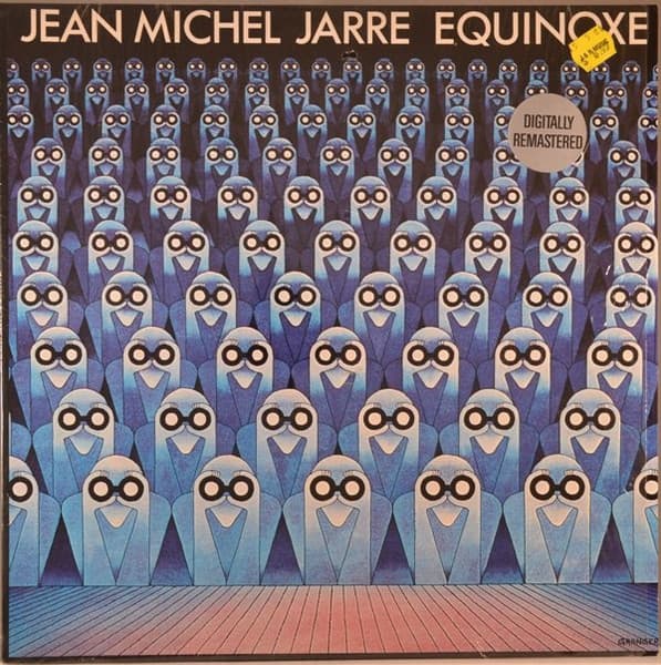 Jean-Michel Jarre – Experimental - Equinoxe vinyl cover art