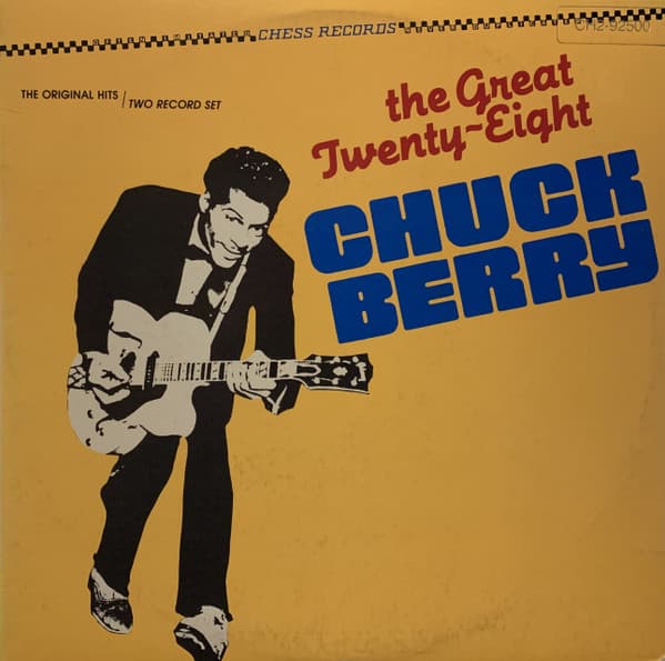 Chuck Berry – The Great Twenty-Eight vinyl cover art