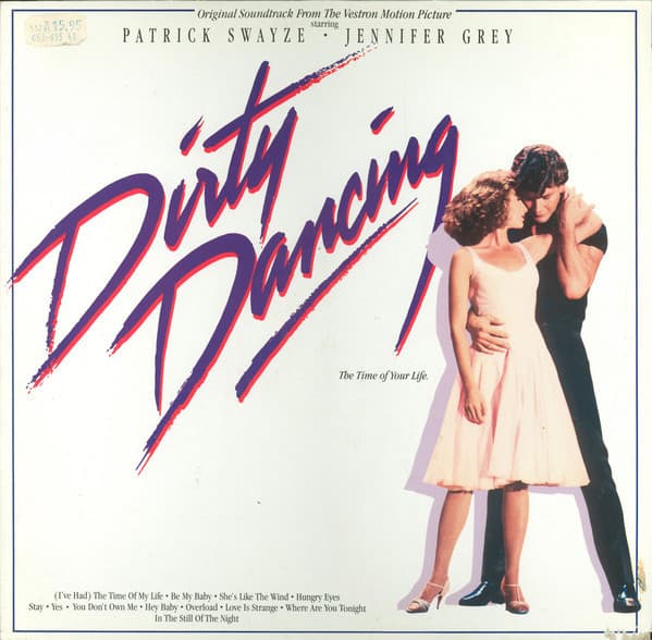 Various – Dirty Dancing (Original Soundtrack From The Vestron Motion Picture) vinyl cover art