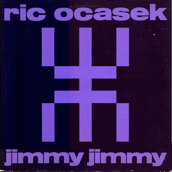 Ric Ocasek – Jimmy Jimmy vinyl cover art