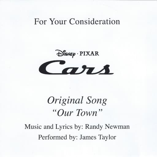 James Taylor (2) – Our Town vinyl cover art