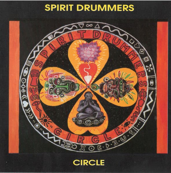 Spirit Drummers – Circle vinyl cover art