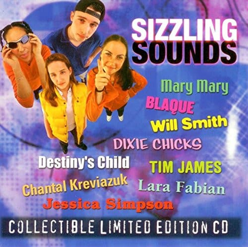 Various – Sizzling Sounds vinyl cover art