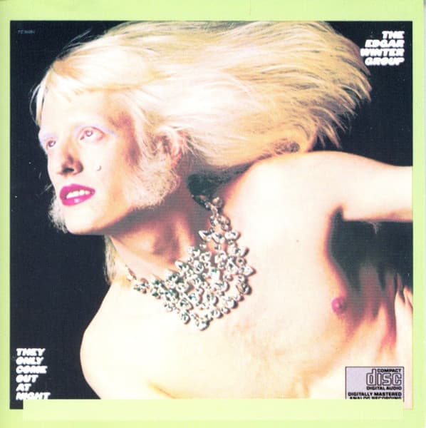 The Edgar Winter Group – They Only Come Out At Night vinyl cover art