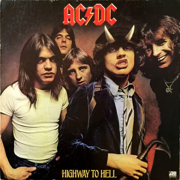 Ac/Dc – Highway To Hell vinyl cover art