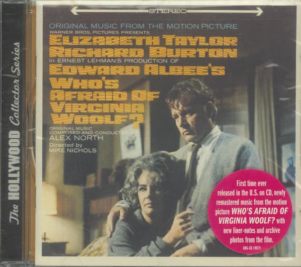 Alex North – Who'S Afraid Of Virginia Woolf? (Original Music From The Motion Picture) vinyl cover art