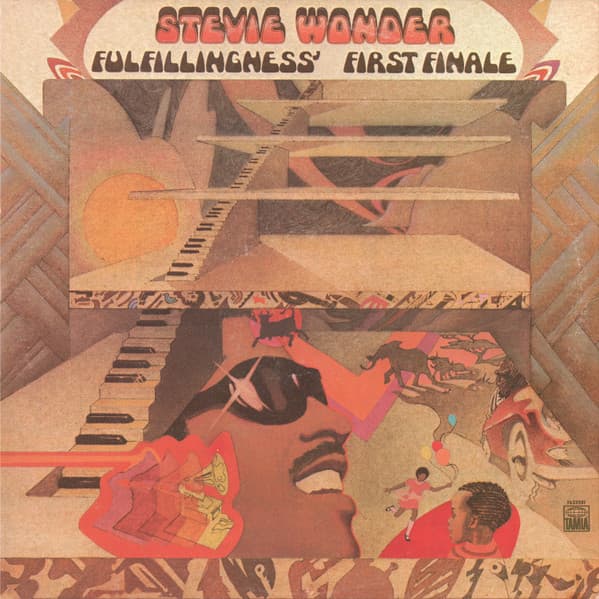 Stevie Wonder – Fulfillingness' First Finale vinyl cover art
