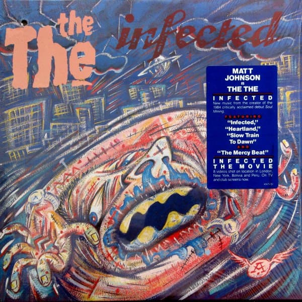 The The – Infected vinyl cover art