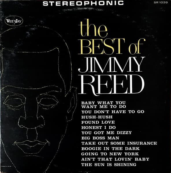 Jimmy Reed – The Best Of Jimmy Reed vinyl cover art