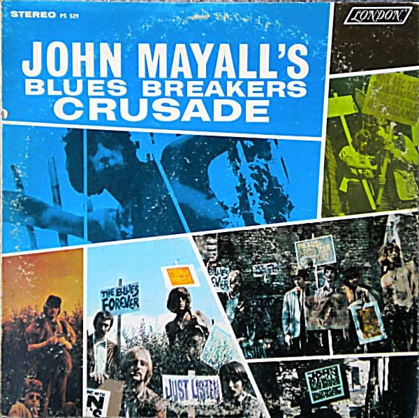 John Mayall & The Bluesbreakers – Crusade vinyl cover art