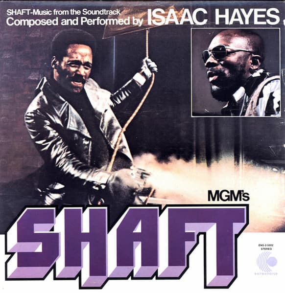 Isaac Hayes – Shaft vinyl cover art
