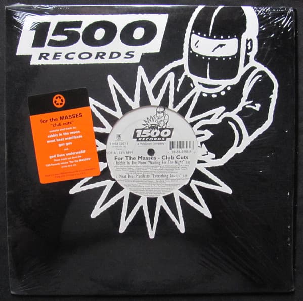 Various – House - For The Masses - Club Cuts vinyl cover art