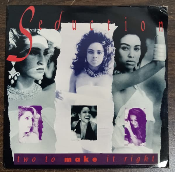 Seduction – House - Two To Make It Right vinyl cover art