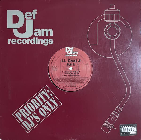 Ll Cool J – Doin It vinyl cover art