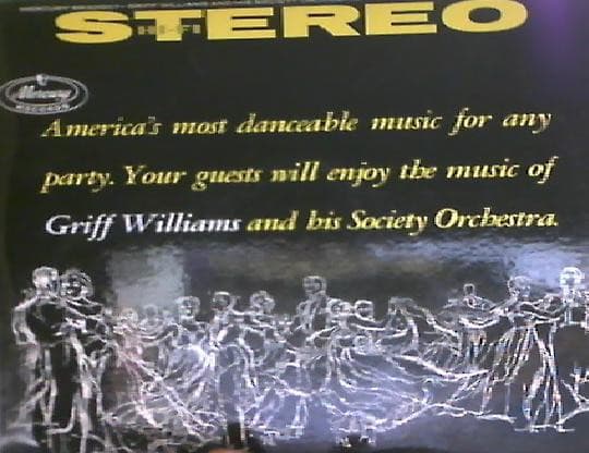 Griff Williams And His Society Orchestra – America'S Most Danceable Music vinyl cover art