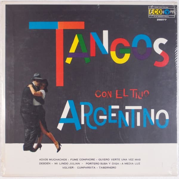 TríO Argentino – Tangos Con El TríO Argentino vinyl cover art