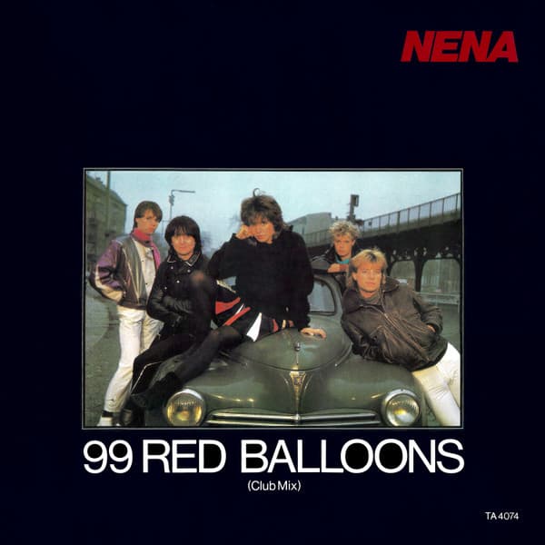 Nena – 99 Red Balloons (Club Mix) vinyl cover art