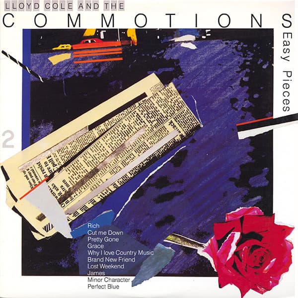 Lloyd Cole & The Commotions – Easy Pieces vinyl cover art