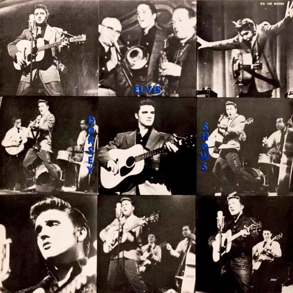 Elvis Presley – Elvis Dorsey Showsl vinyl cover art