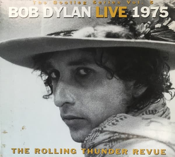 Bob Dylan – Live 1975 (The Rolling Thunder Revue) vinyl cover art
