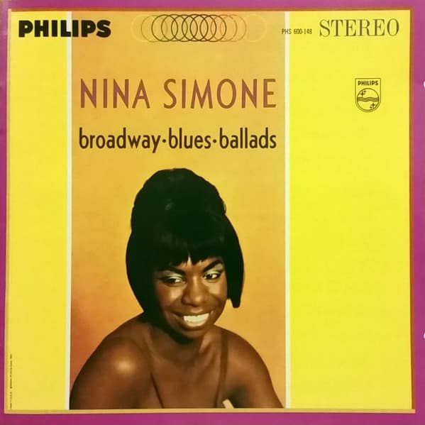Nina Simone – Broadway • Blues • Ballads vinyl cover art
