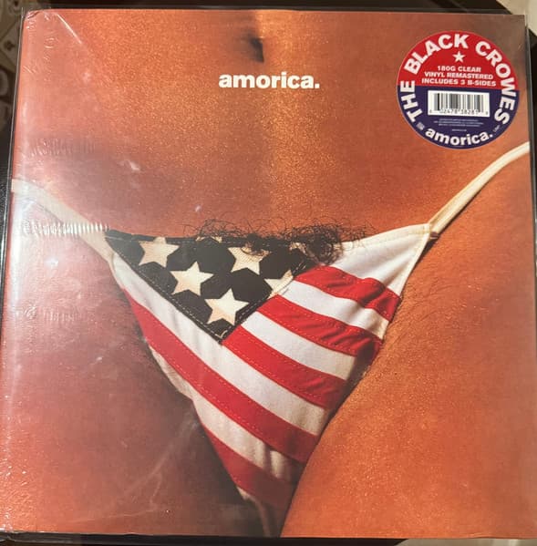 The Black Crowes – Amorica. vinyl cover art