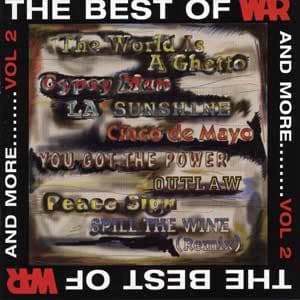 War – The Best Of War And More... Vol 2 vinyl cover art