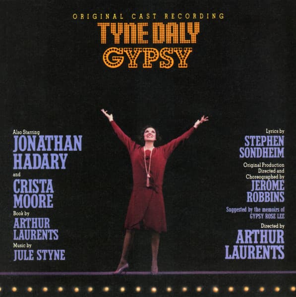 Tyne Daly – Gypsy (Original Cast Recording) vinyl cover art