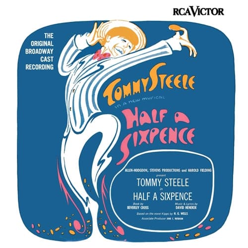 Tommy Steele – Half A Sixpence (Original Broadway Cast Recording) vinyl cover art